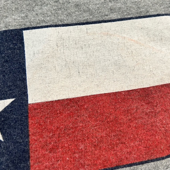 Texas State Map Flag “Lone Star State” Essential T-Shirt Men’s Size L - Picture 3 of 7